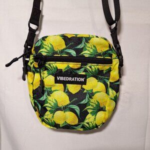 NWOT Vibedration Messenger/Crossbody Bag - Lemons